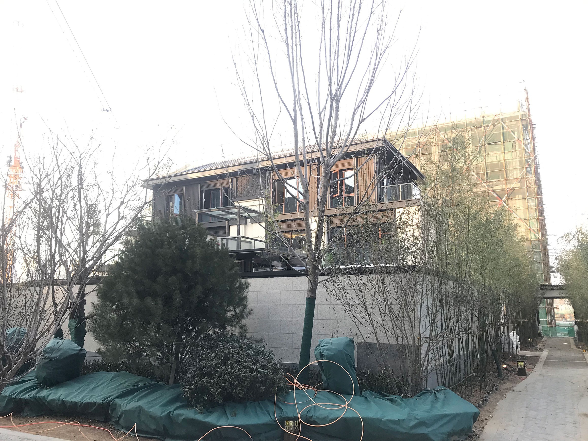 泰山院子实景图