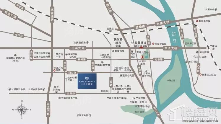 天阳兰江名邸位置图