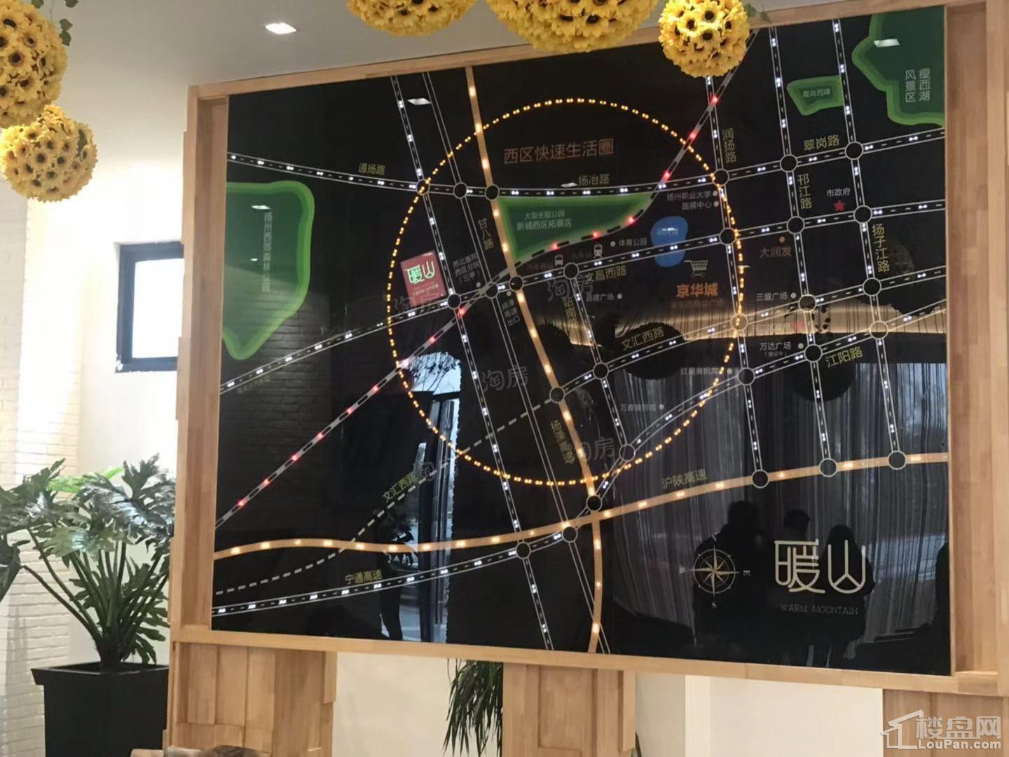 暖山金域城实景图
