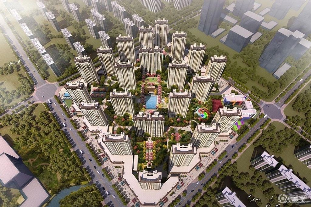 德信阳光城翡丽云邸效果图