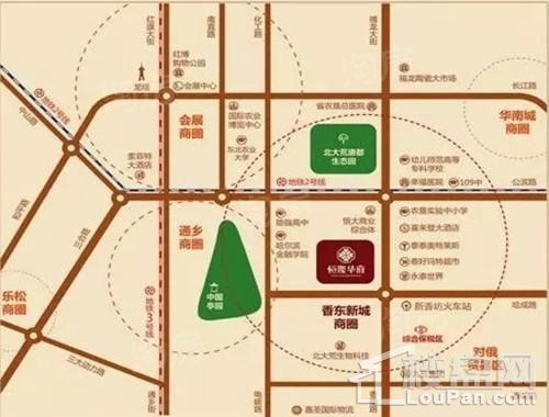 恒隆华府位置图