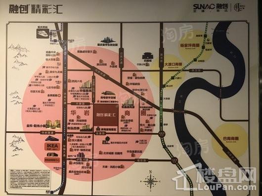 融创精彩汇实景图