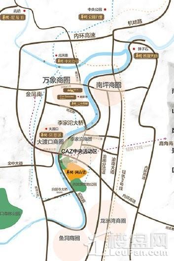 华润置地澜山望位置图