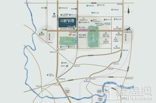 中粮·中央公园祥云位置图