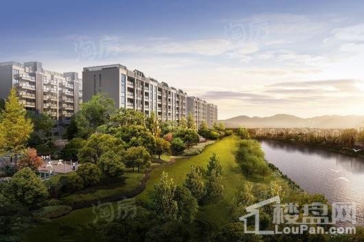 远洋合能枫丹江屿效果图