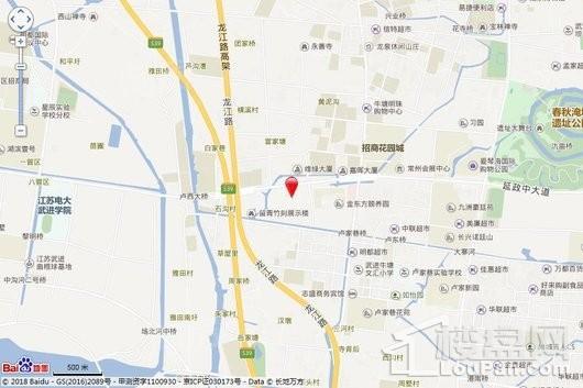 新城金樾位置图