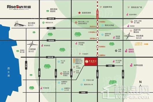荣盛御府位置图