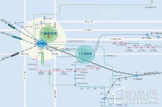 广佛新世界·凯璟湾位置图