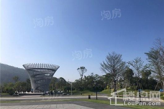中洲公园城实景图
