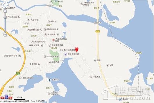 新力蓝湾位置图