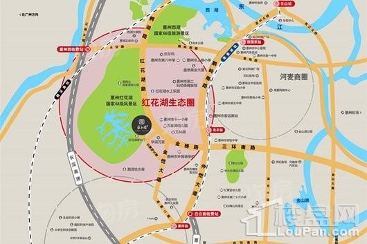 蓝光雍和园位置图