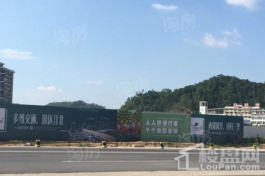 深业西湖三里实景图