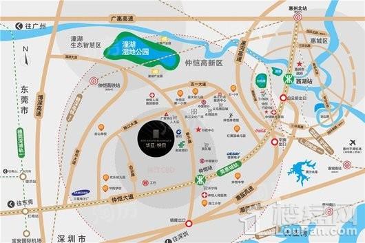 华廷悦府位置图