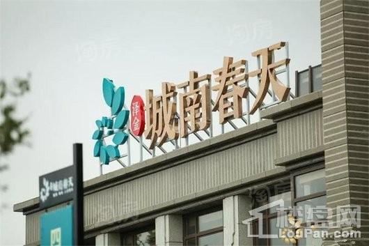 城南春天实景图