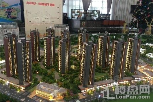 中海水岸城花园实景图