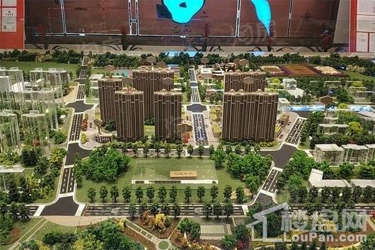 保利悦都尹山湖景花园实景图