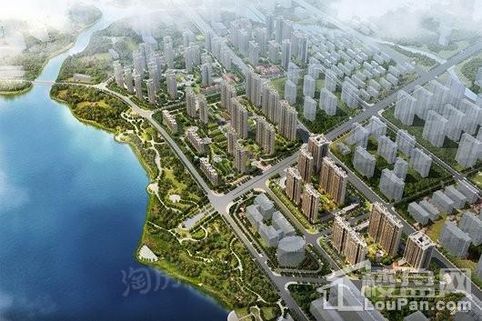 保利悦都尹山湖景花园效果图