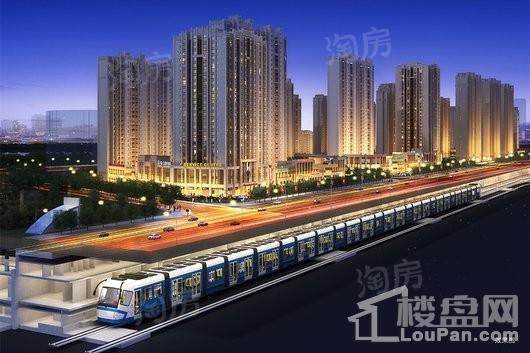 保利悦都尹山湖景花园效果图