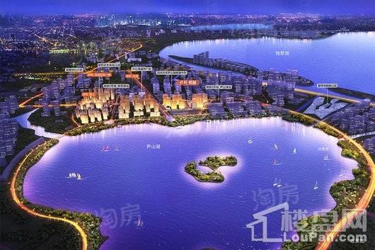 保利悦都尹山湖景花园效果图