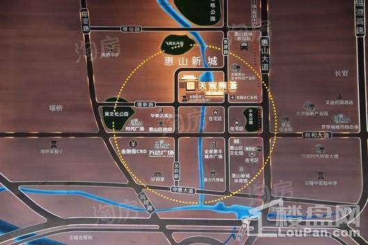 龙湖天宸原著位置图