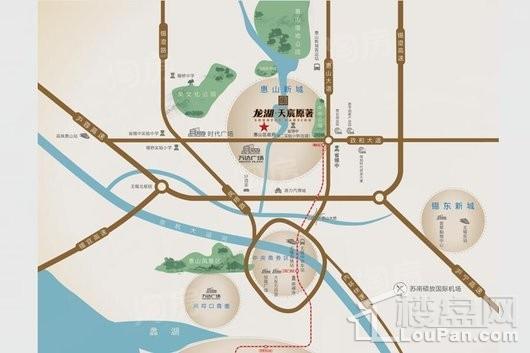 龙湖天宸原著位置图