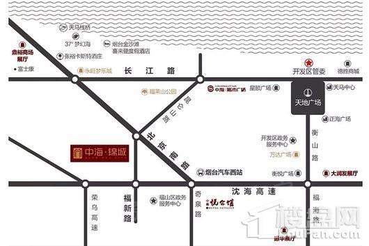 中海锦城位置图
