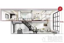 烟台毅德城魔卡LOFT2室2厅2卫