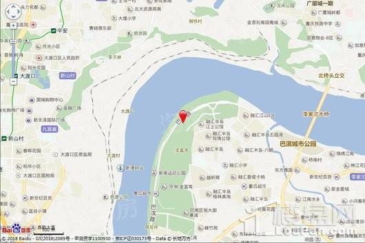 龙湖春江天镜位置图