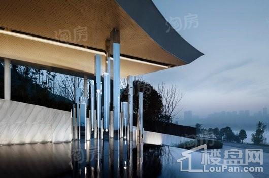 龙湖春江天镜实景图