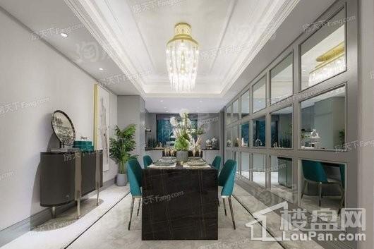 龙湖春江天镜实景图