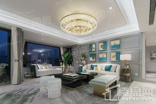 龙湖春江天镜实景图