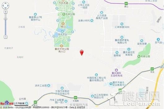 万科森林公园位置图