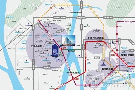 保利金沙大都汇位置图