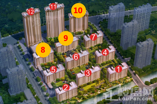 金科碧桂园博翠府效果图