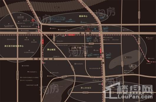 合景天誉位置图