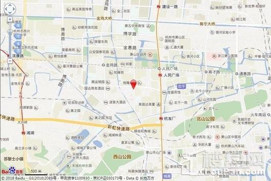 合景天誉位置图