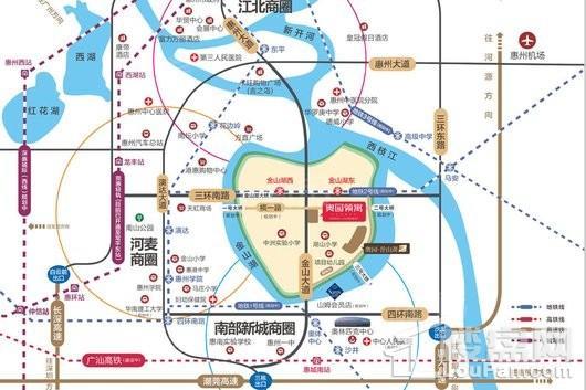 奥园领寓位置图
