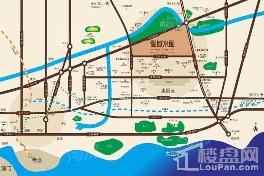 御城水都位置图