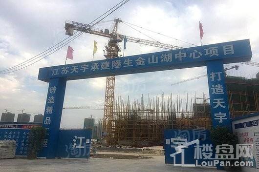 隆生金山湖中心实景图