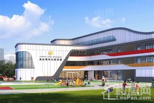 隆生金山湖中心效果图