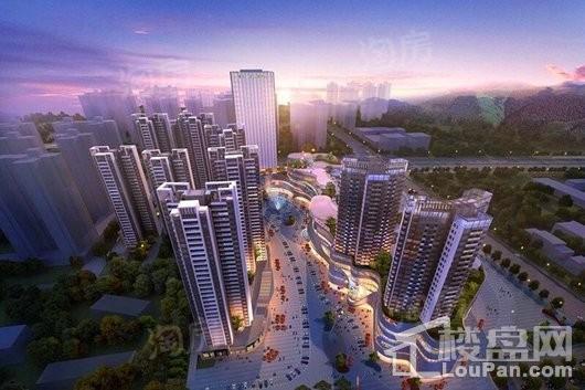 隆生金山湖中心效果图