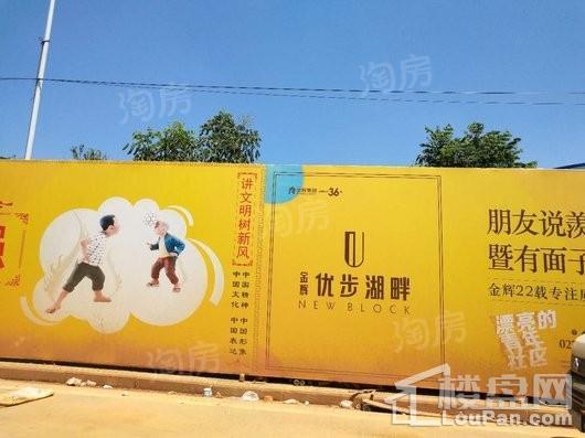 金辉优步湖畔实景图