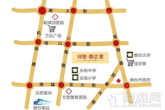 祥隆都会里位置图