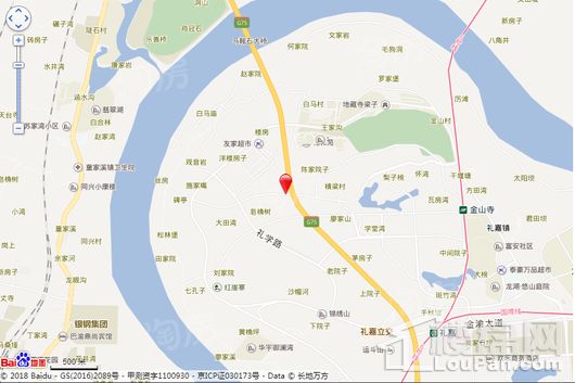 金科美的碧桂园金辉曲建礼悦江山位置图