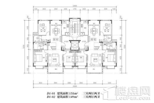 大展玖棠府3室2厅2卫