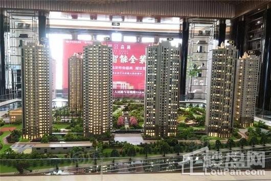 中梁荣安都会森林实景图