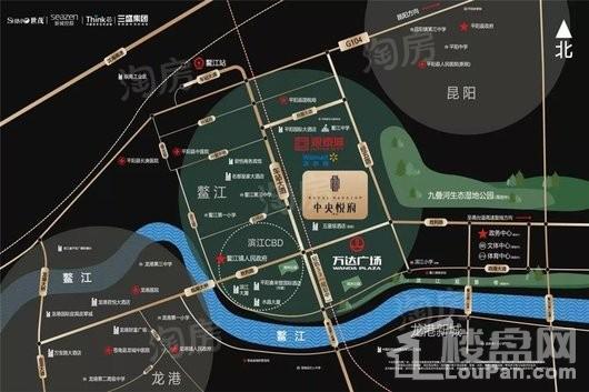 中央悦府位置图