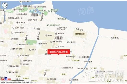 烟台恒大海上帝景位置图
