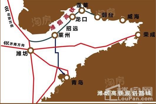 烟台恒大海上帝景位置图