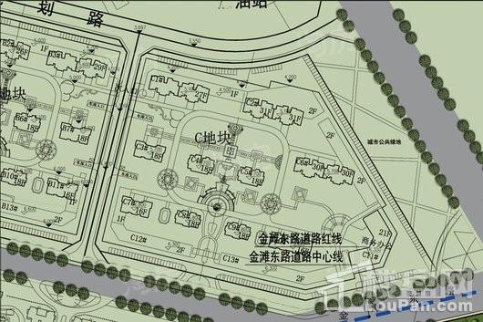 大华上海滩花园效果图
